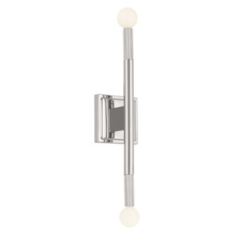 Odensa Two Light Wall Sconce in Polished Nickel (12|52556PN)