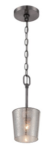 Meridian One Light Mini Pendant in Black Chrome (137|253M01BC)