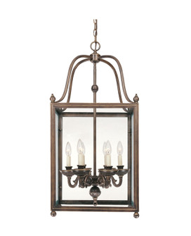 Crabapple Six Light Foyer in Old Bronze (51|3-80024-6-323)