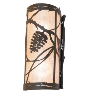 Whispering Pines Two Light Wall Sconce in Oil Rubbed Bronze (57|259961)