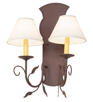 Bordeaux Two Light Wall Sconce in Rust (57|259749)