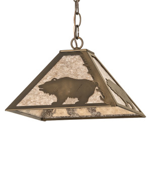 Bear At Dawn One Light Pendant in Antique Copper (57|259451)
