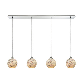 Spatter Four Light Pendant in Polished Chrome (45|10741/4LP)