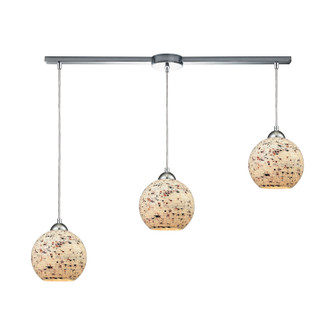 Spatter Three Light Pendant in Polished Chrome (45|10741/3L)