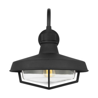 Hollis One Light Outdoor Wall Sconce in Textured Black (454|TO1001TXB)