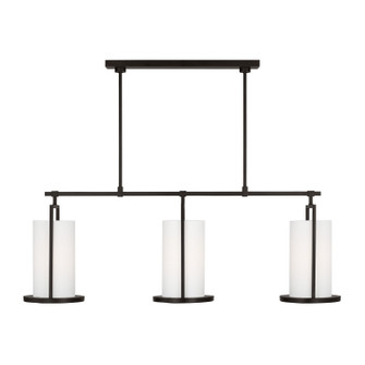 Sherwood Three Light Chandelier in Aged Iron (454|TFC1053AI)