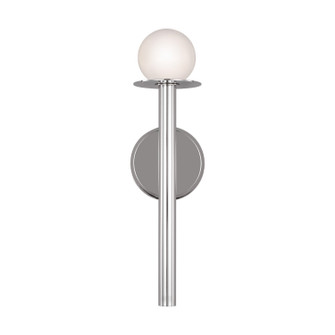 Nodes One Light Bath Vanity in Polished Nickel (454|KW1001PN)