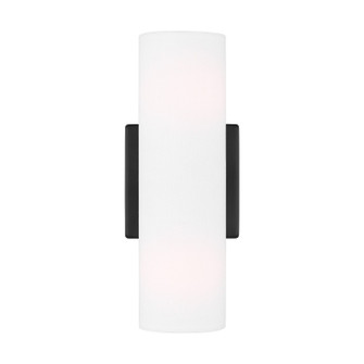 Capalino Two Light Wall Sconce in Midnight Black (454|DJW1022MBK)