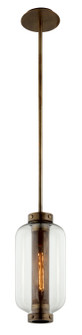 Atwater One Light Hanging Lantern in Patina Brass (67|F7037-PBR)