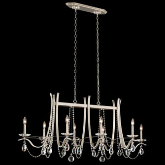 Vesca Eight Light Chandelier in Black (53|VA8436N-51R)