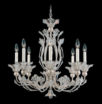 Rivendell Eight Light Chandelier in Antique Silver (53|7866-48R)
