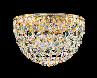 Petit Crystal Three Light Flush Mount in Gold (53|1558-211R)