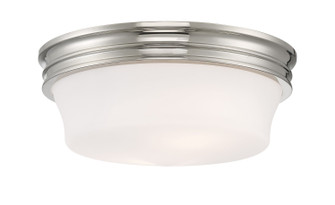 Galen Three Light Flush Mount in Polished Nickel (185|5912-PN-MO)