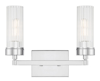 Lida Two Light Bath in Chrome (185|2612-CH-CL)