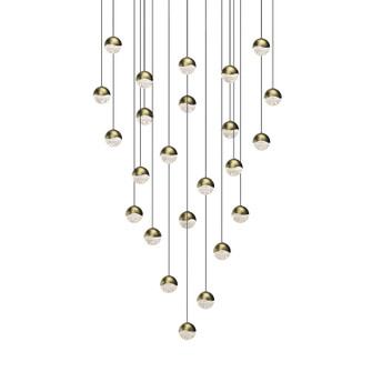 Grapes LED Pendant in Brass Finish (69|2918.14-SML)