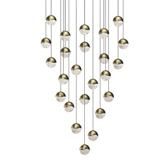 Grapes LED Pendant in Brass Finish (69|2918.14-MED)