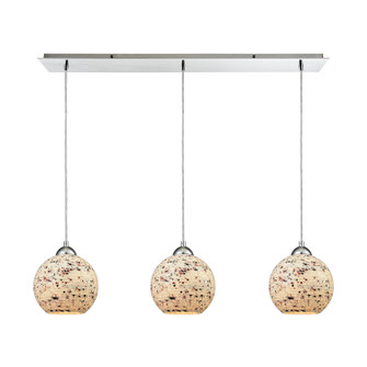 Spatter Three Light Pendant in Polished Chrome (45|10741/3LP)