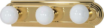 Three Light Vanity in Polished Brass (72|60-308)