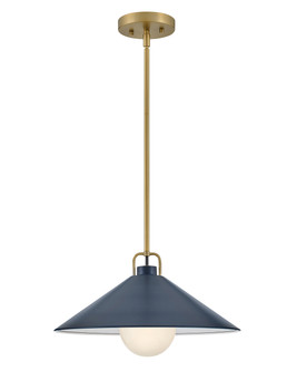 Milo LED Pendant in Lacquered Brass (531|84437LCB-MV)