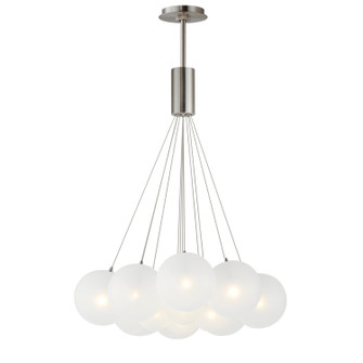 Burst LED Pendant in Satin Nickel (86|E25089-54SN)