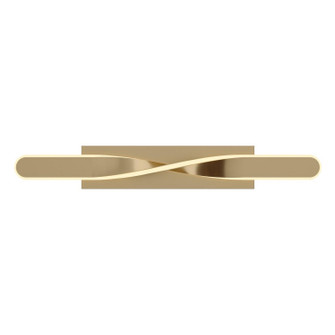 Twist LED Vanity in Satin Brass (162|TWTV2405L30D1SB)