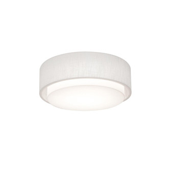 Sanibel Two Light Flush Mount in Linen White (162|SAF1614MB-LW)