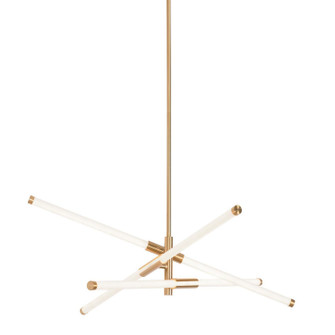 Rusnak LED Pendant in Satin Brass (162|RSKP30L30D1SB)