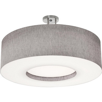 Montclair Four Light Semi-Flush Mount in Satin Nickel (162|MCF3044MB-GYSF)