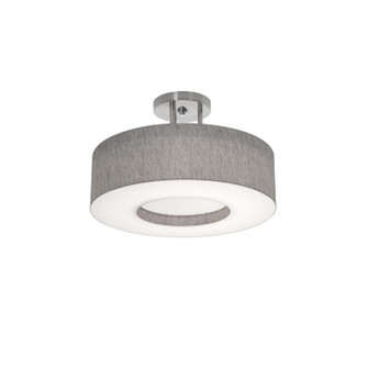 Montclair Two Light Semi-Flush Mount in Satin Nickel (162|MCF1524MB-GYSF)