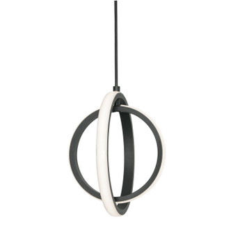 Lock LED Pendant in Black (162|LCKP09L30D1BK)