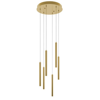 Eli LED Pendant in Satin Brass (162|ELIP01L30UDSBRND6)