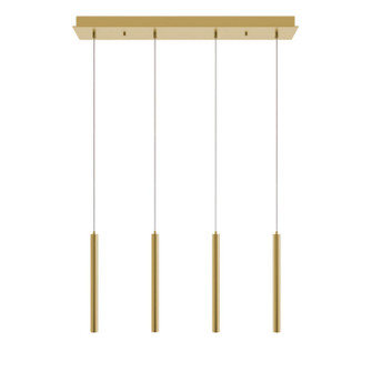 Eli LED Pendant in Satin Brass (162|ELIP01L30UDSBLNR4)