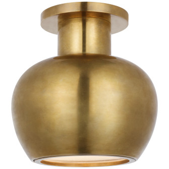 Comtesse LED Flush Mount in Hand-Rubbed Antique Brass (268|PCD 4120HAB)