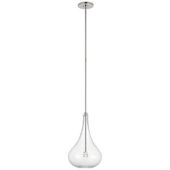Lomme LED Pendant in Polished Nickel (268|CD 5027PN-CG)