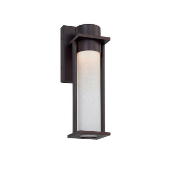 Fusion LED Outdoor Wall Sconce in Matte Black (102|FSN-7161W-ETCH-MBLK)