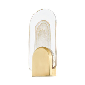 Morganite LED Wall Sconce in Vintage Brass (68|349-01-VB)