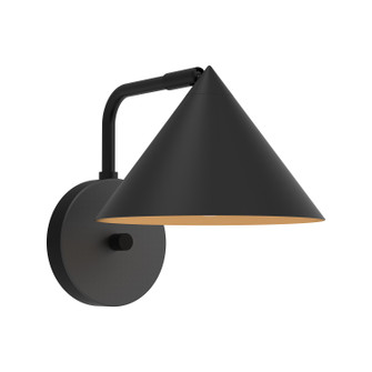 Remy One Light Wall Sconce in Matte Black (452|WV485007MB)