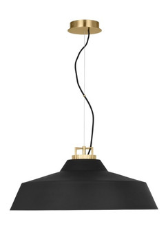 LED Pendant in Natural Brass (182|SLPD13127BNB)