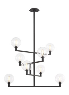 Gambit LED Chandelier in Nightshade Black (182|700GMBCB-LED927)