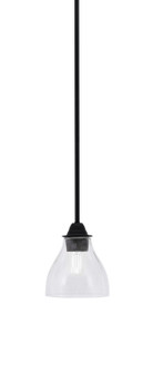 Paramount One Light Mini Pendant in Matte Black (200|3401-MB-4760)