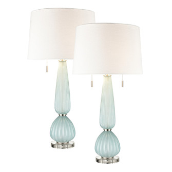 Mariani Two Light Table Lamp - Set of 2 in Blue (45|S0019-8039/S2)