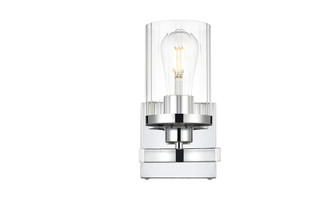 Saanvi One Light Bath Sconce in Chrome and Clear (173|LD7316W5CH)