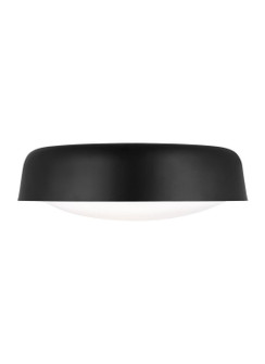 Draper Two Light Flush Mount in Midnight Black (454|KSF1102MBK)