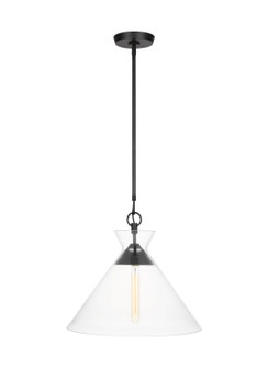 Atlantic One Light Pendant in Aged Iron (454|CP1031AI)