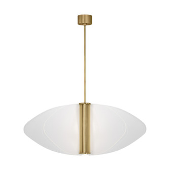 Nyra LED Pendant in Plated Brass (182|SLPD28530BR)