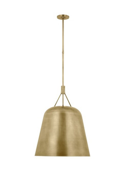 Sospeso LED Pendant in Natural Brass (182|SLPD26927NB)