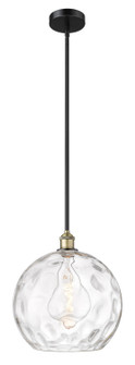 Edison One Light Pendant in Black Antique Brass (405|616-1S-BAB-G1215-14)