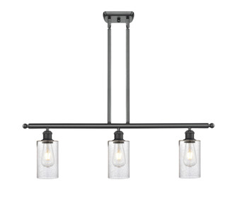 Ballston Three Light Island Pendant in Matte Black (405|516-3I-BK-G804)