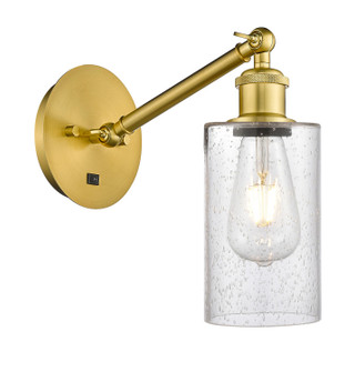 Ballston One Light Wall Sconce in Satin Gold (405|317-1W-SG-G804)