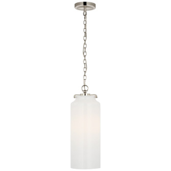 Katie Cylider LED Pendant in Polished Nickel (268|TOB 5227PN/G2-WG)